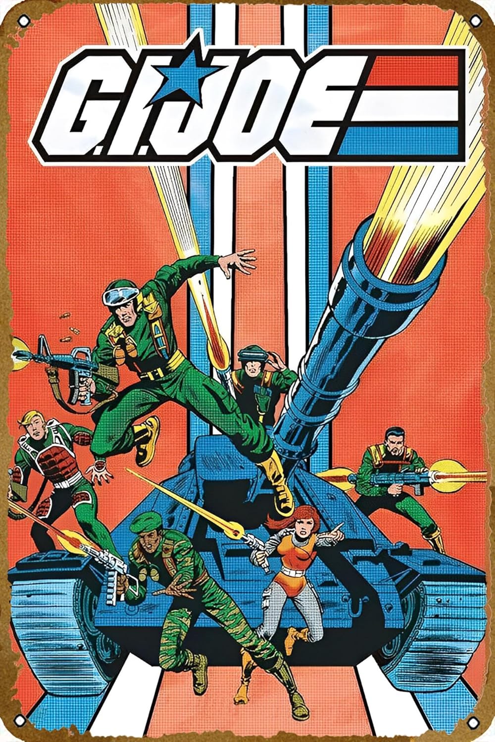 Vintage Collectible Posters - G.I.ジョー – タンク – ポスター ヴィンテージ