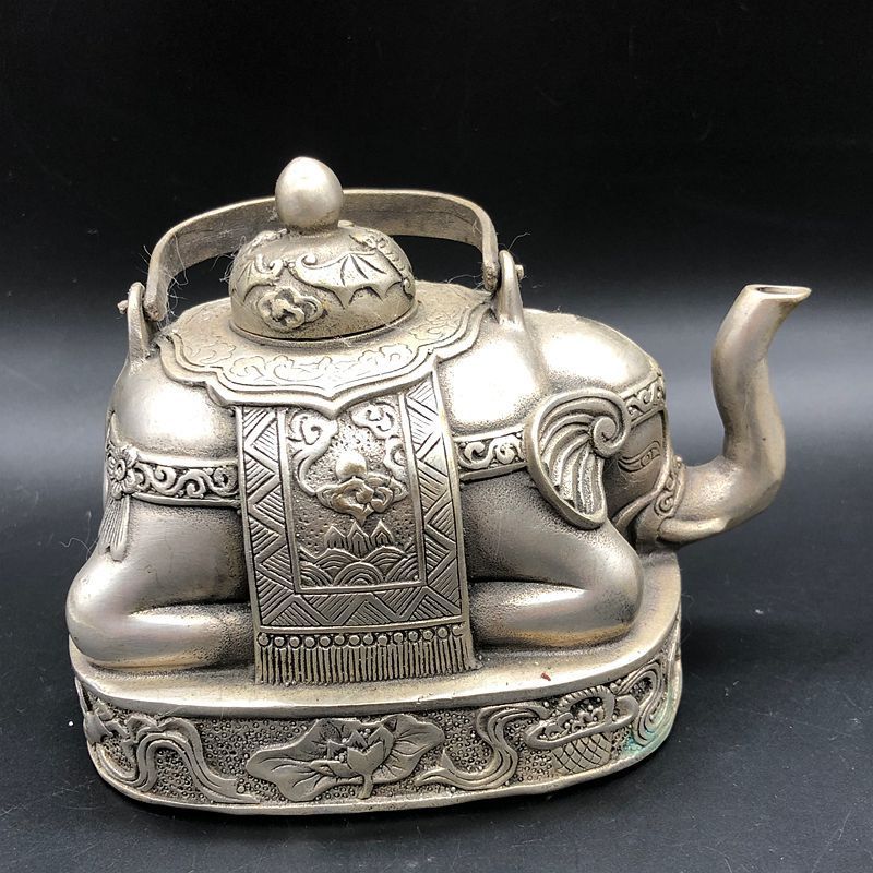 Collectible Vintage Wine - アンティーク雑貨コレクション、ヴィンテージ・ダーミン・シュエンデ年鑑、象の形をしたワインジャグ、工芸品、装飾品。