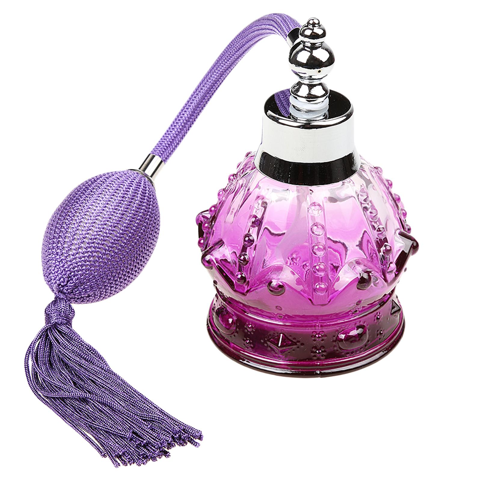 ガラス製香水アトマイザーボトル 100ml。ヴィンテージ風で - Vintage Collectible Perfume Bottles のレビューと価格