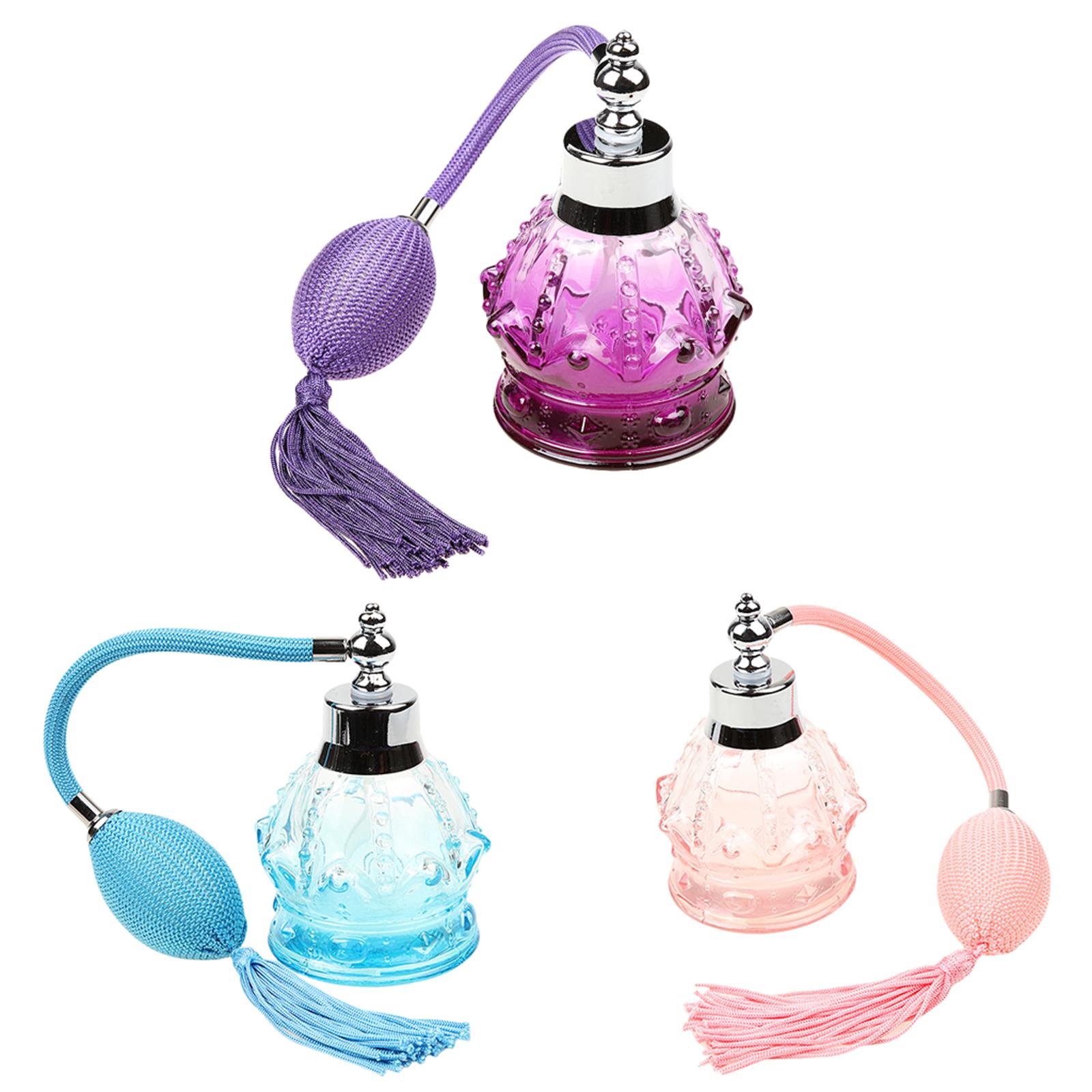ガラス製香水アトマイザーボトル 100ml。ヴィンテージ風で - Vintage Collectible Perfume Bottles のレビューと価格