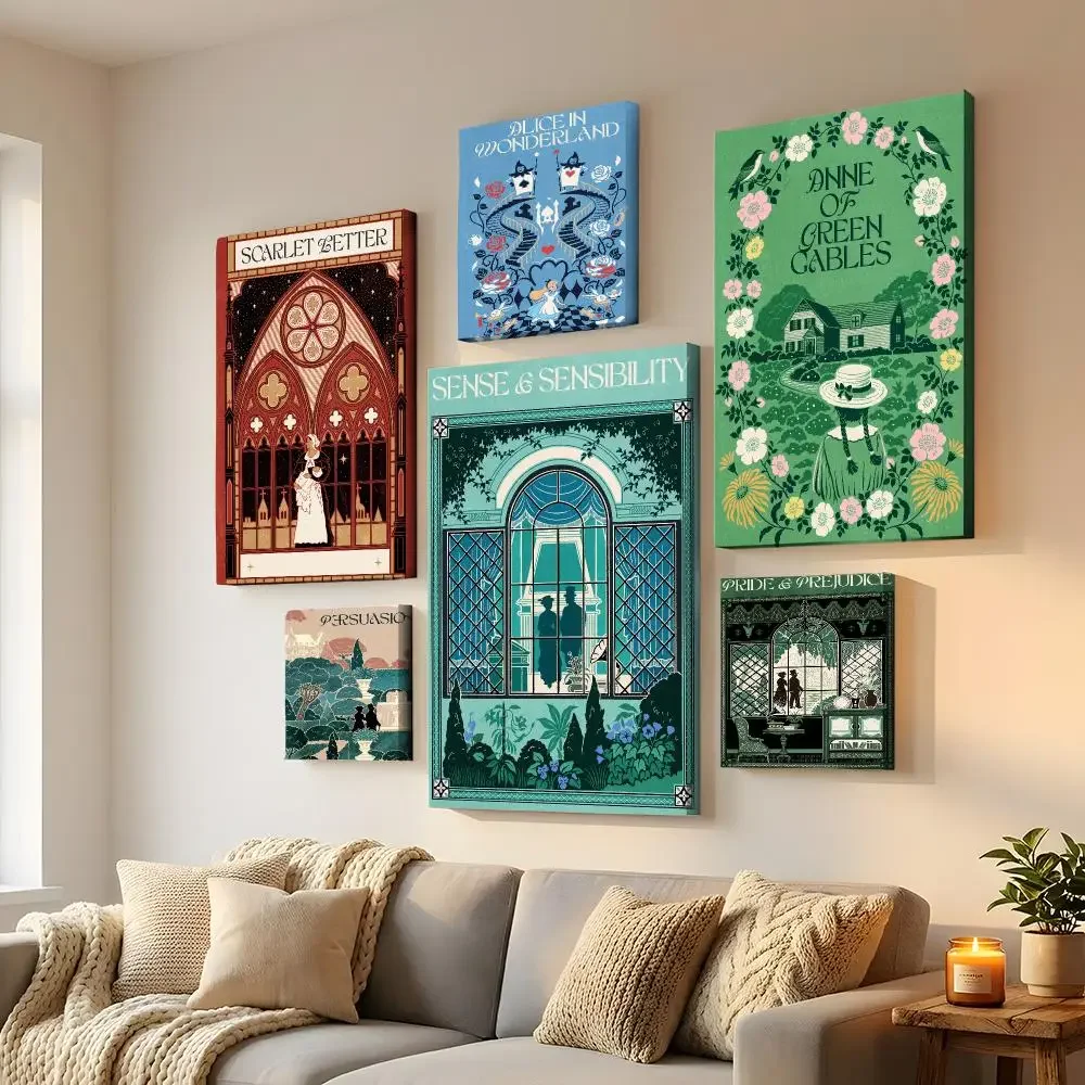 ヴィンテージコレクション絵画書道 美的キャンバスウォールポス - Vintage Collectible Posters のレビューと価格