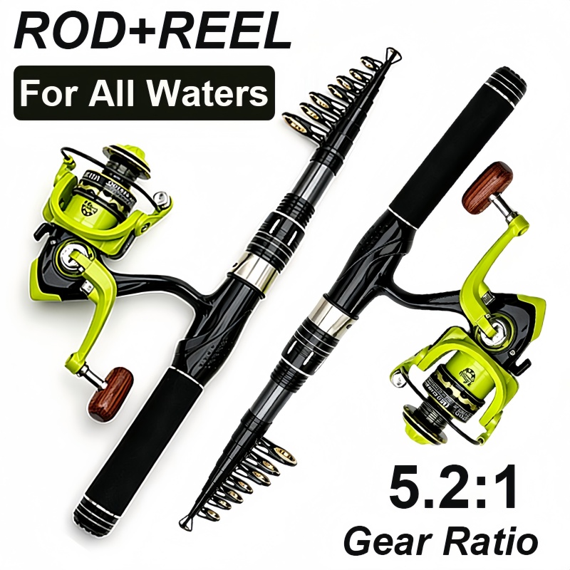 スピニング釣り竿とリールのセット 1.5-2.4m カーボン - Developing Tank Reel のレビューと価格