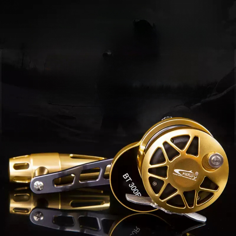 オフショア深海釣り具オールメタルドラムスピニングリールスロー - Developing Tank Reel のレビューと価格