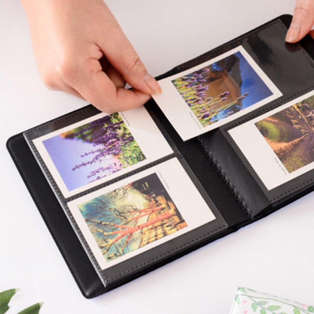 Fujifilm-64ポケット付きミニインスタントフォトアル - Polaroid Photo Album のレビューと価格