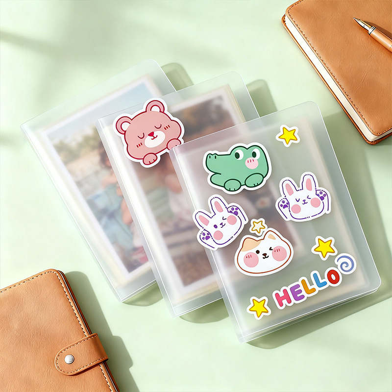 3/5/6/7インチ透明つや消しフォトアルバム、マルチサイズ - Polaroid Photo Album のレビューと価格