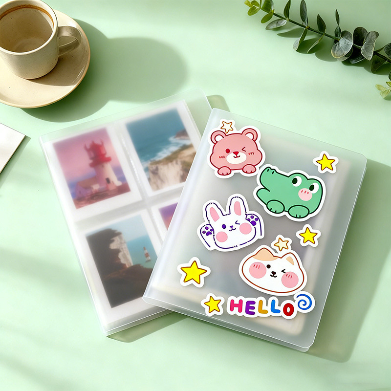 3/5/6/7インチ透明つや消しフォトアルバム、マルチサイズ - Polaroid Photo Album のレビューと価格