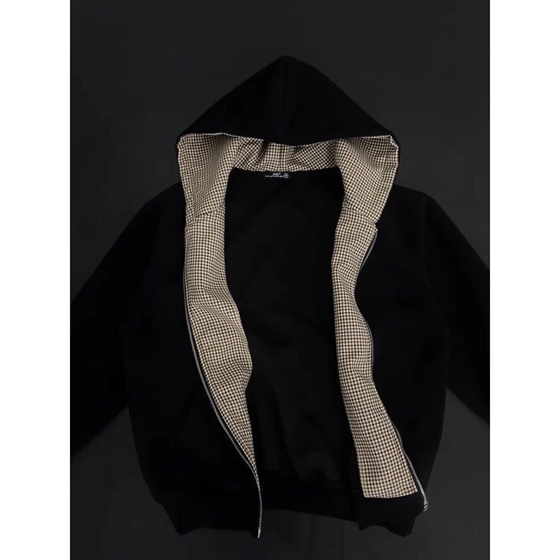 QICHE 2026 メンズ アメリカン ヴィンテージ プル - Vintage Zip Hoodie のレビューと価格