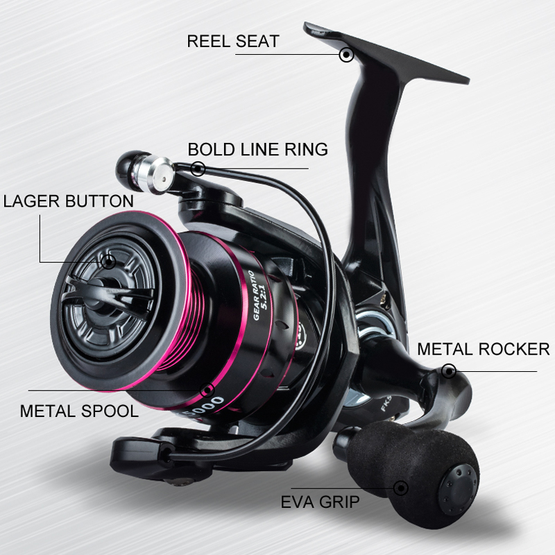 FKシリーズ1000-7000、金属製の釣り用リール、スピニ - Developing Tank Reel のレビューと価格
