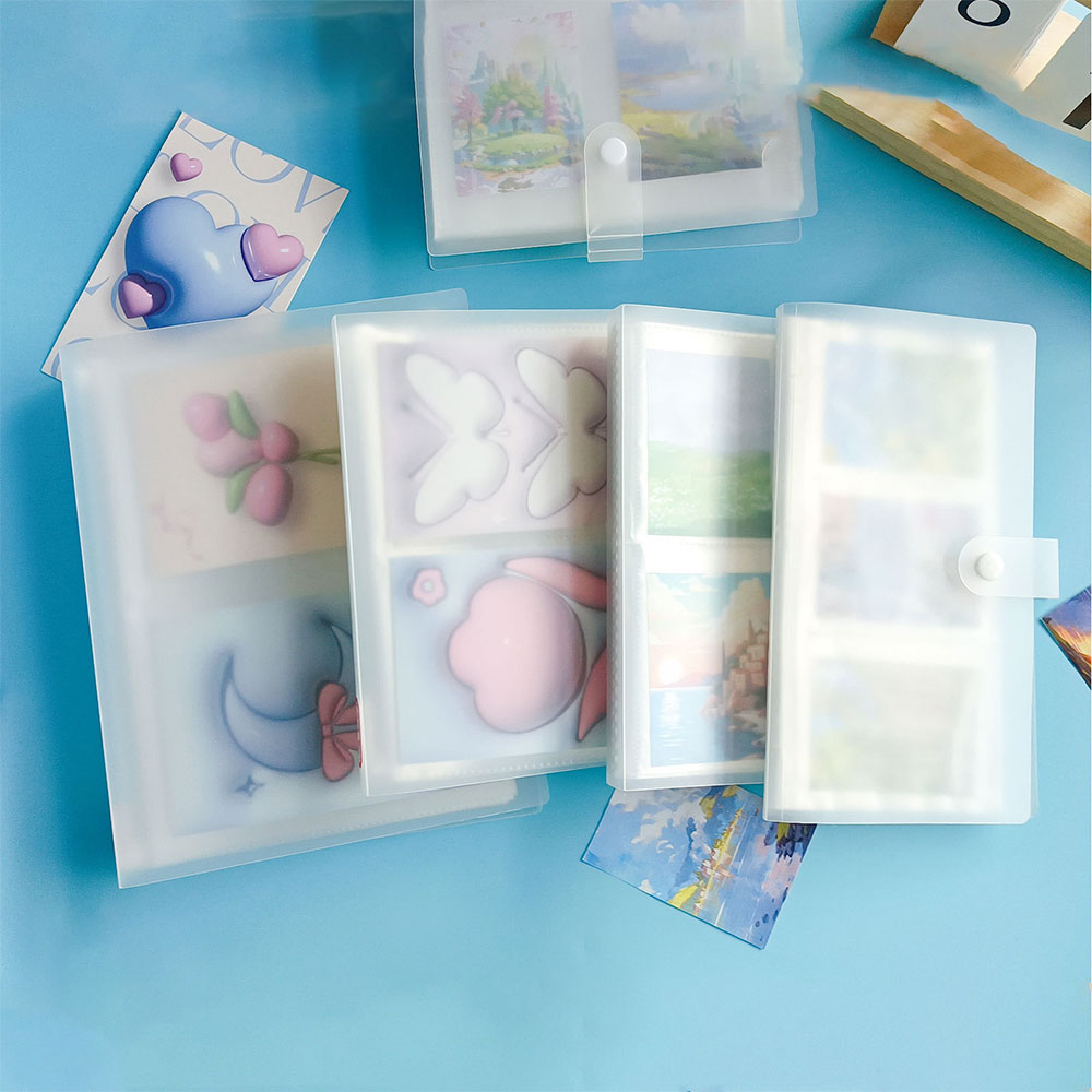 K-pop透明フォトアルバム,ミニポラロイド写真,列車のチケ - Polaroid Photo Album のレビューと価格